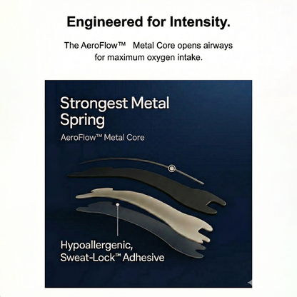 AEROFLOW SPORTS EDITION NASAL STRIPS