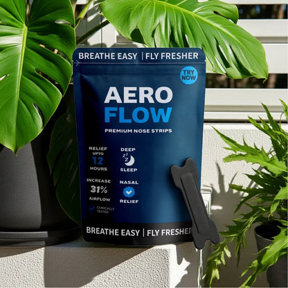 AEROFLOW PREMIUM NASAL STRIPS
