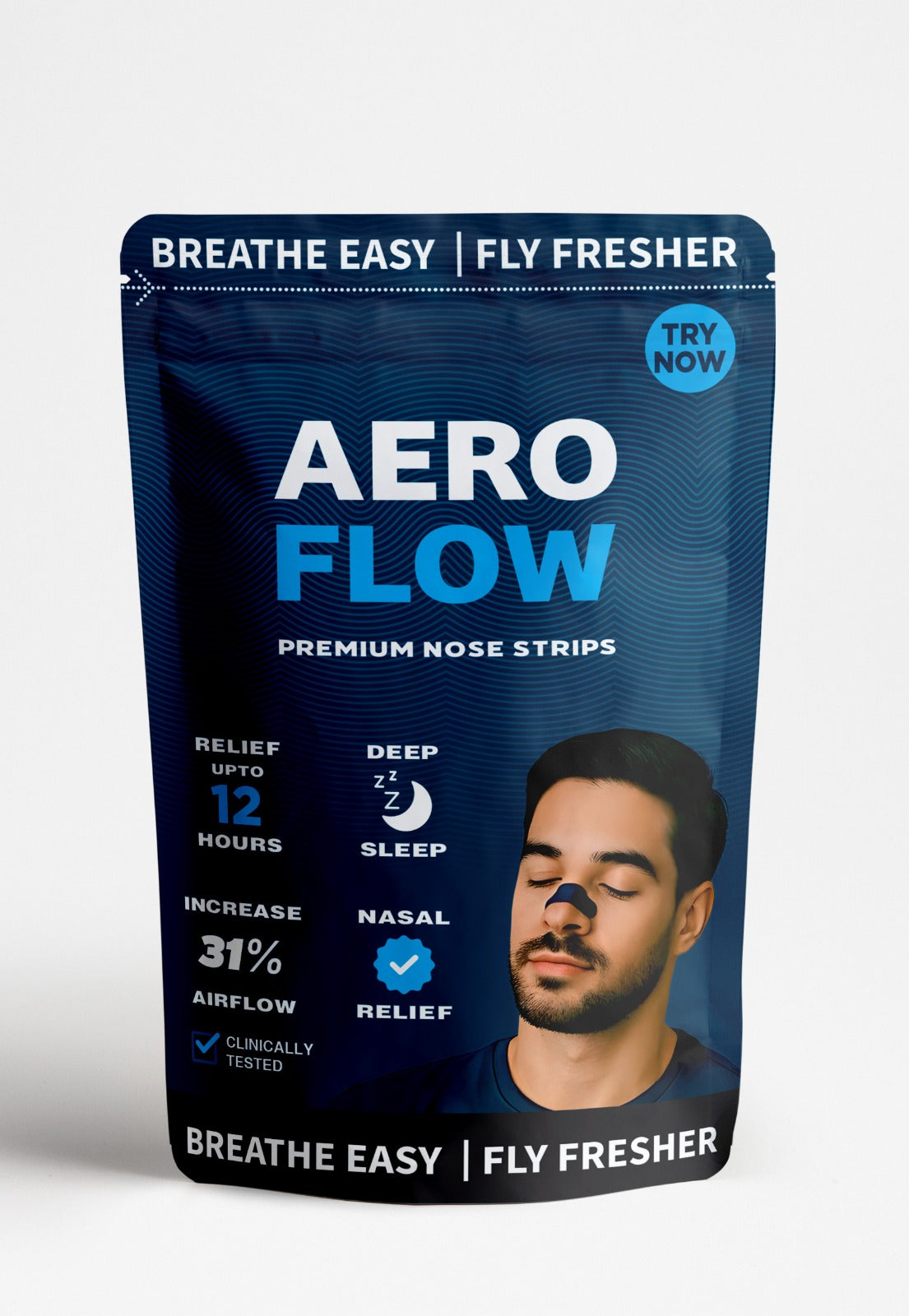 AEROFLOW PREMIUM NASAL STRIPS
