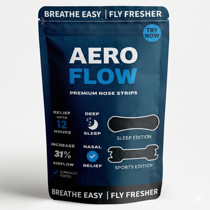 AEROFLOW SPORTS EDITION NASAL STRIPS